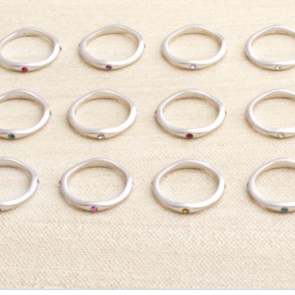 Jewel Kade Stacking Rings - Picture 2 of 6